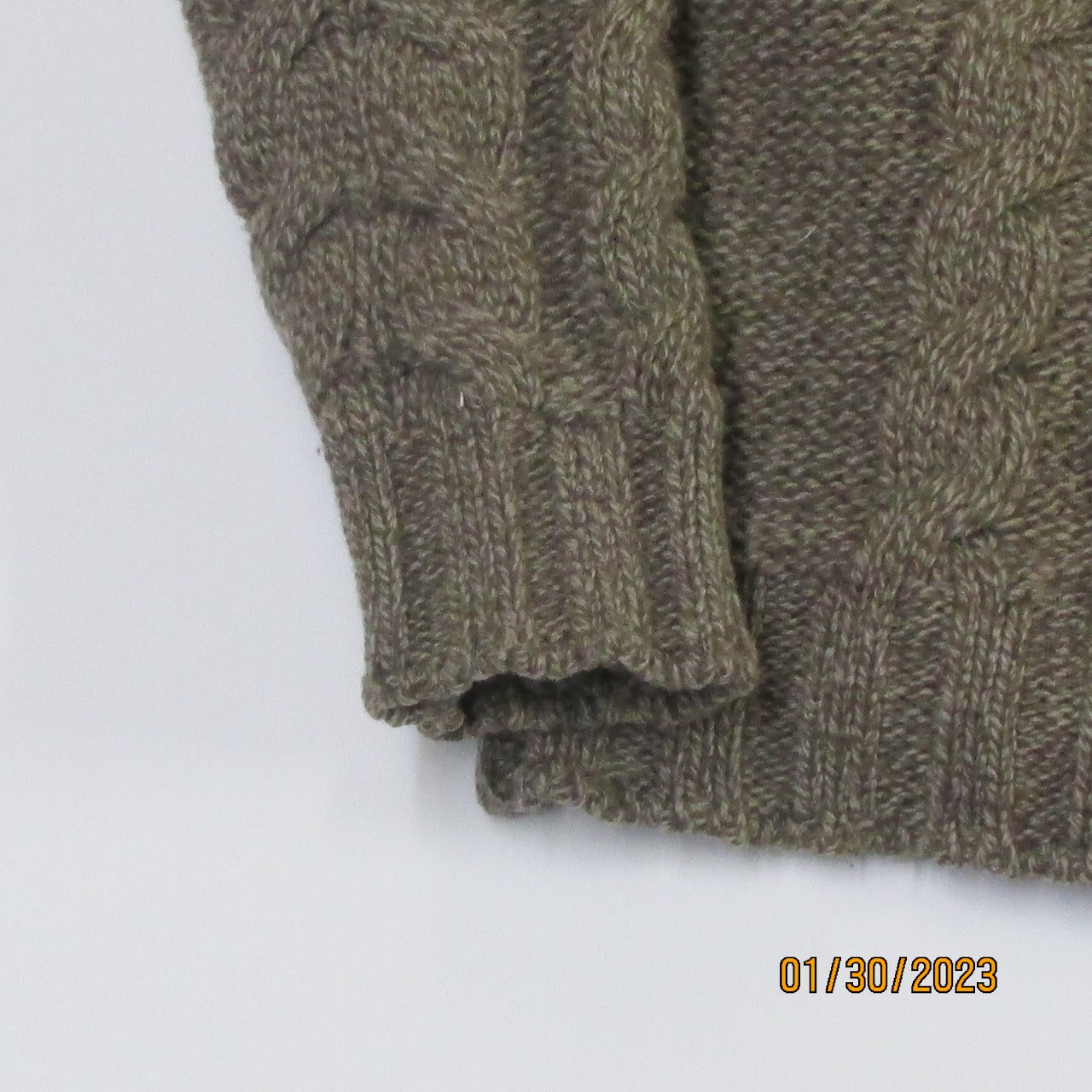 Moncler Cable Knit Turtle Neck  Sweater