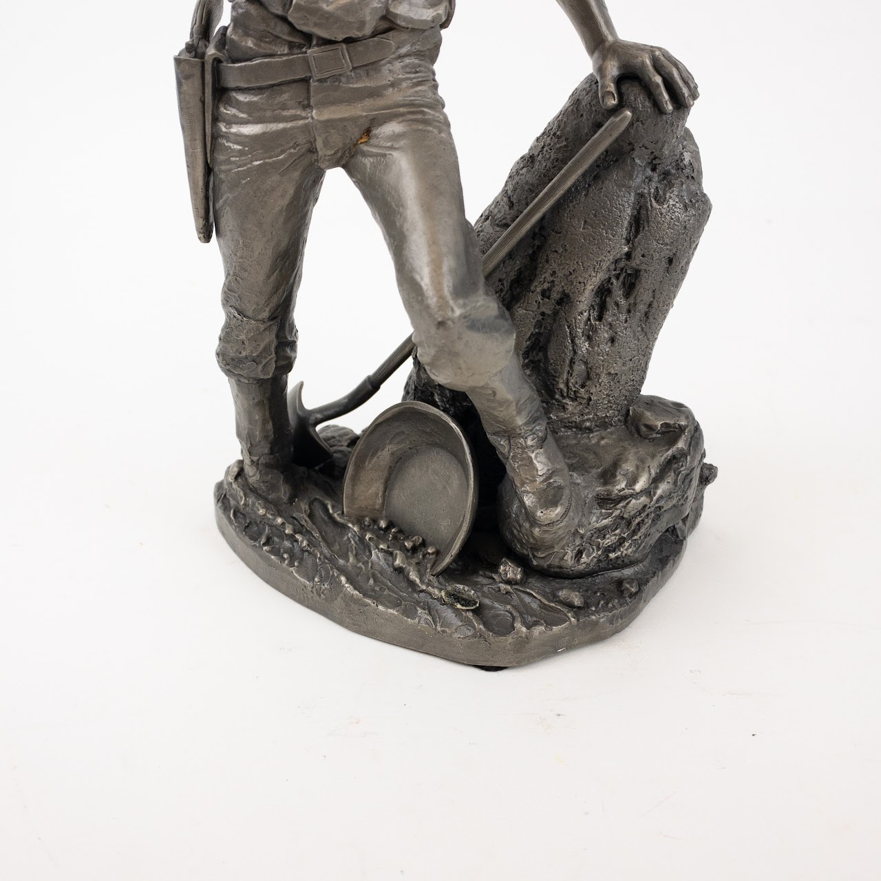 'The Prospector' Western Pewter Scupture by Jim Ponter