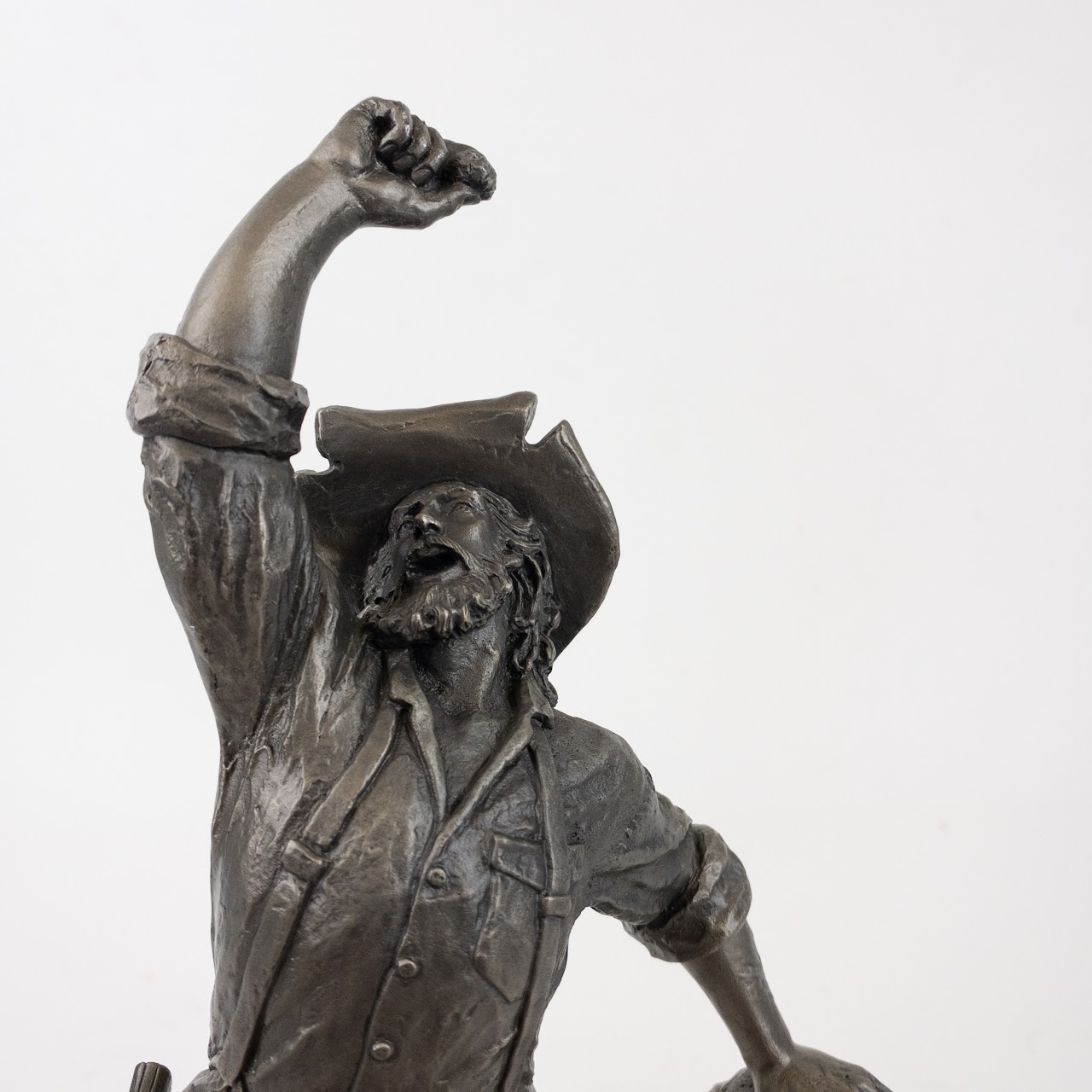 'The Prospector' Western Pewter Scupture by Jim Ponter