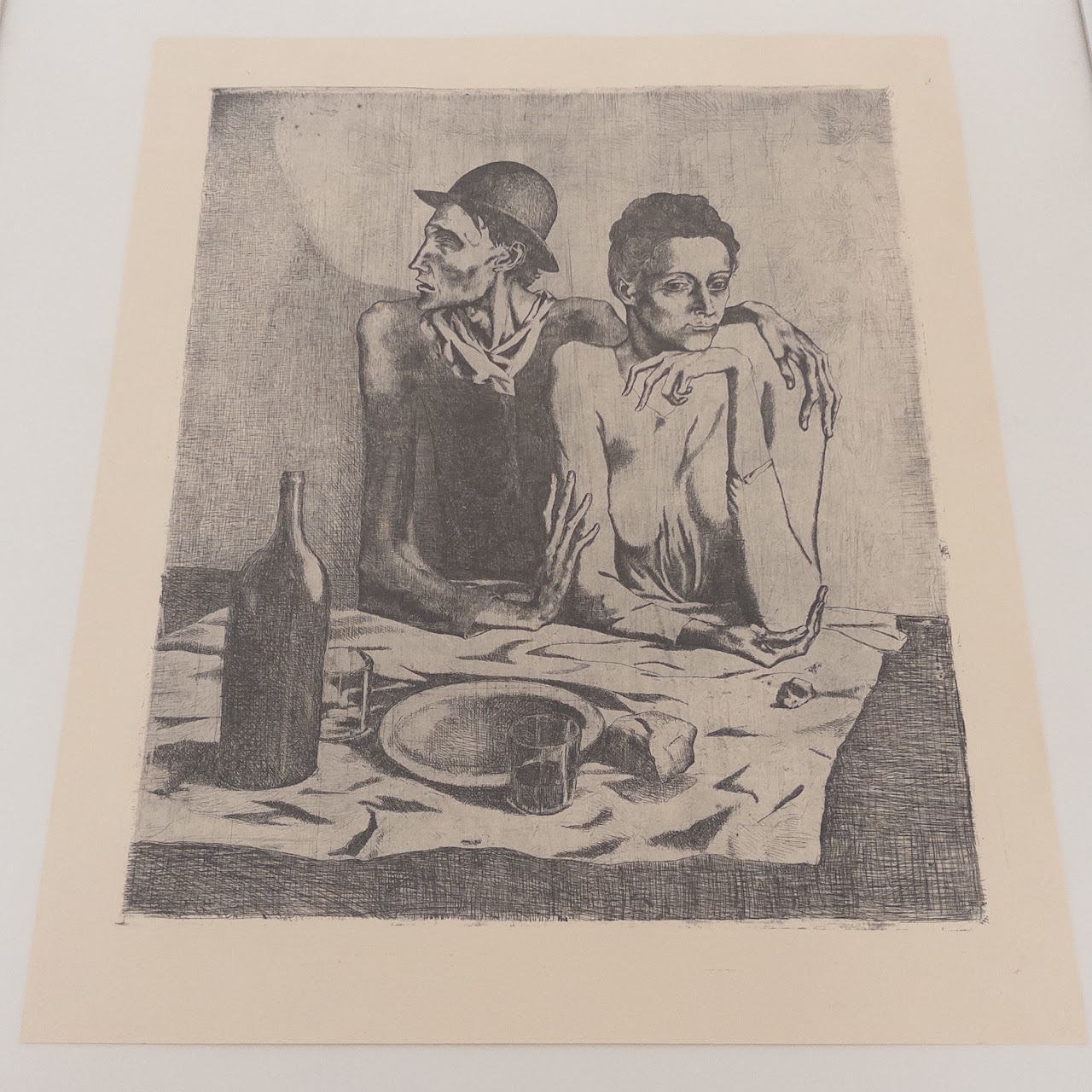 After Pablo Picasso 'The Frugal Repast' Etching