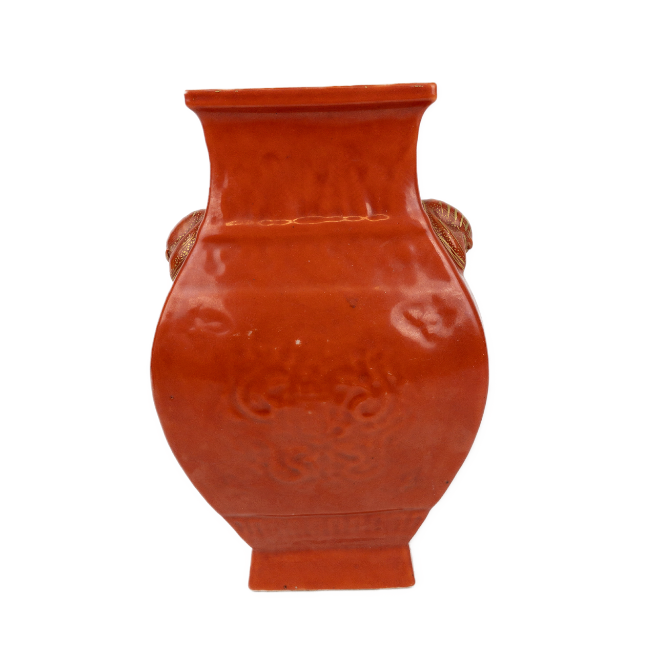 Chinese Red Porcelain Vase
