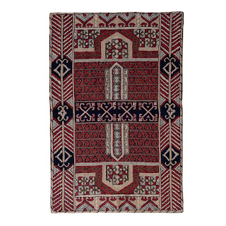 Russian Wool Chain Stitched Area Rug