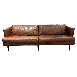 Joybird Leather Sofa
