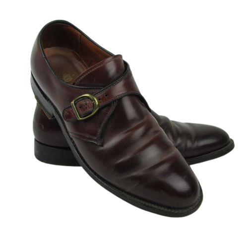 Alden New England Monk Strap Shoes