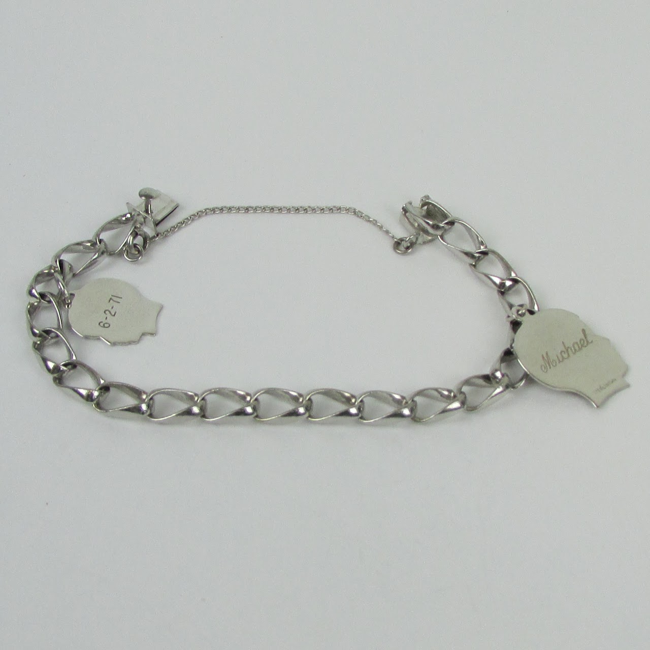 Sterling Silver Silhouette Charm Bracelet