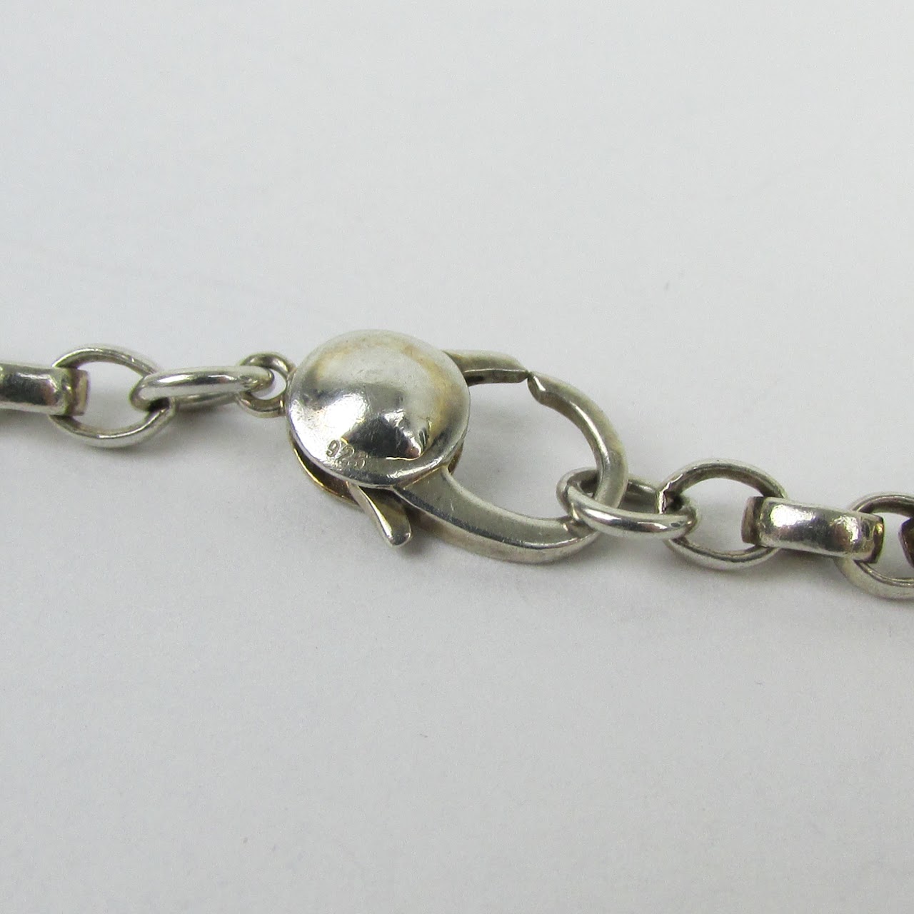 Robert Lee Morris Sterling Silver Rolo Link Chain