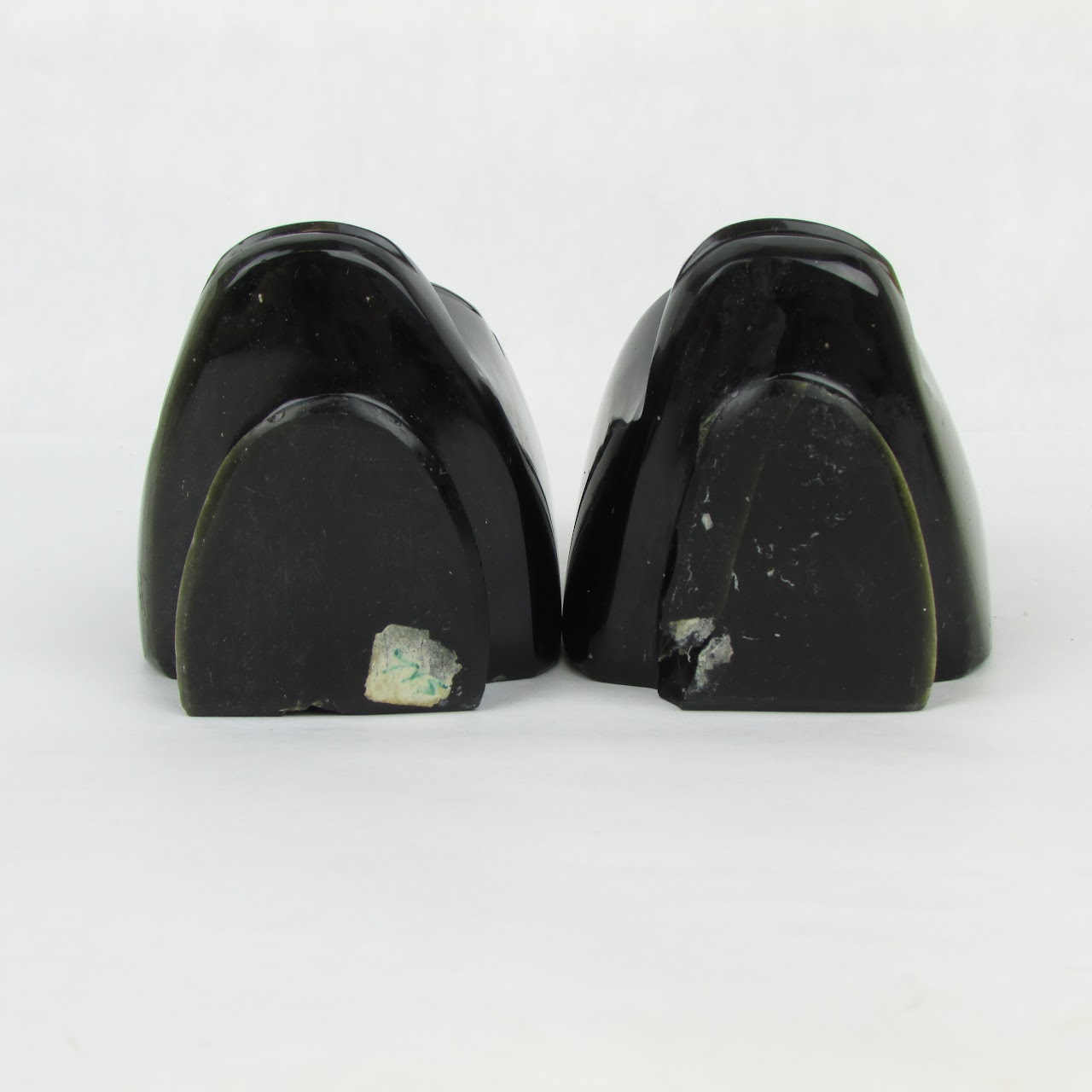 Silver Sheen Obsidian South American Bookends