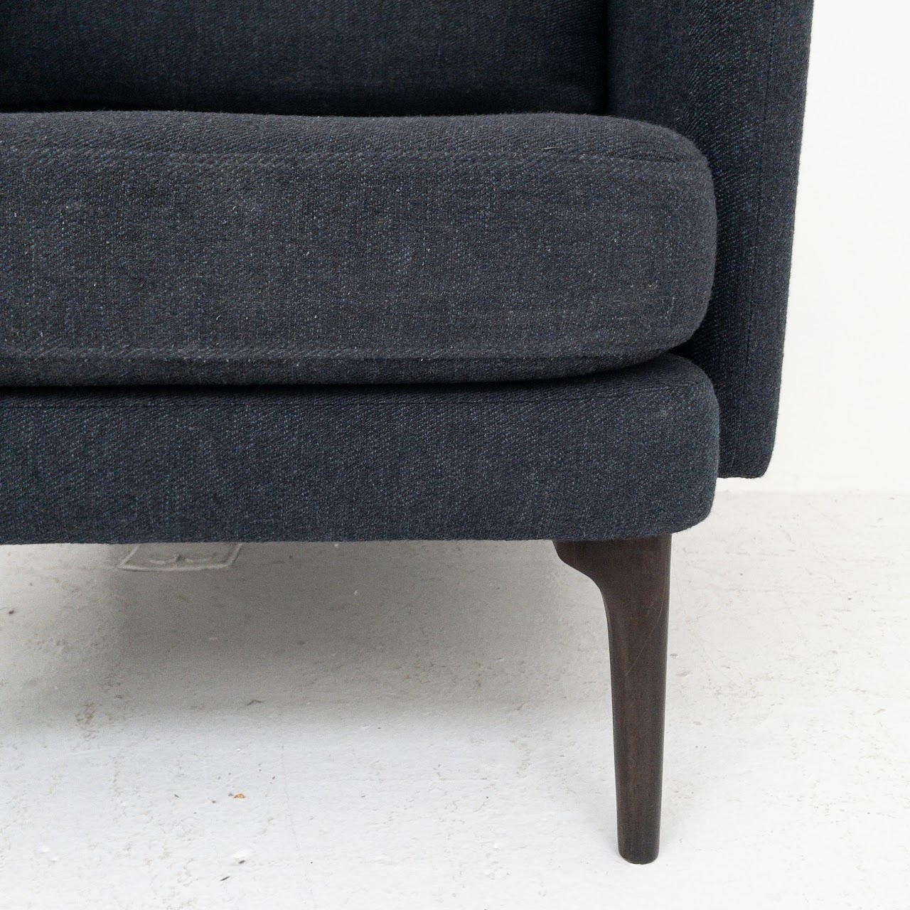 West Elm Navy Auburn Chair