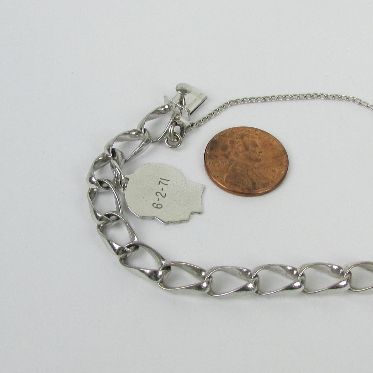 Sterling Silver Silhouette Charm Bracelet