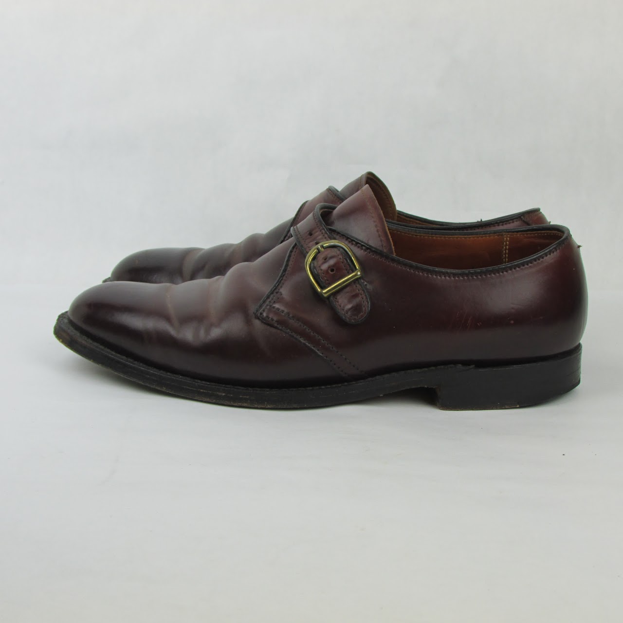 Alden New England Monk Strap Shoes