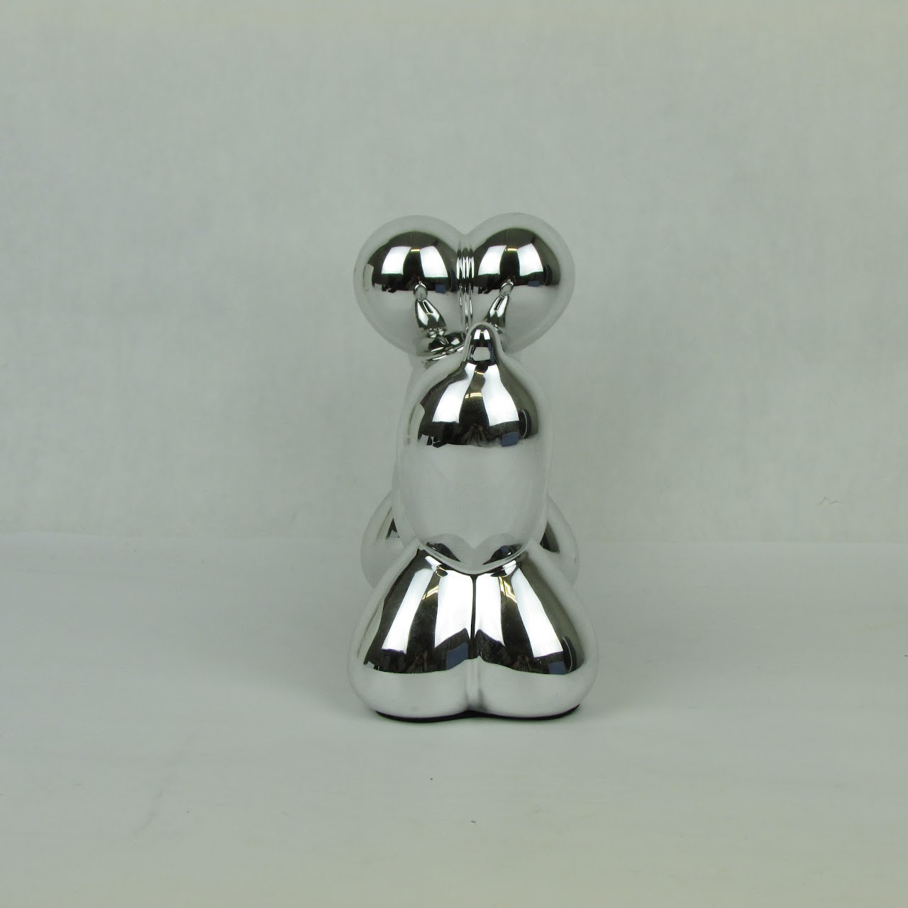 Silver Balloon Dog Bank