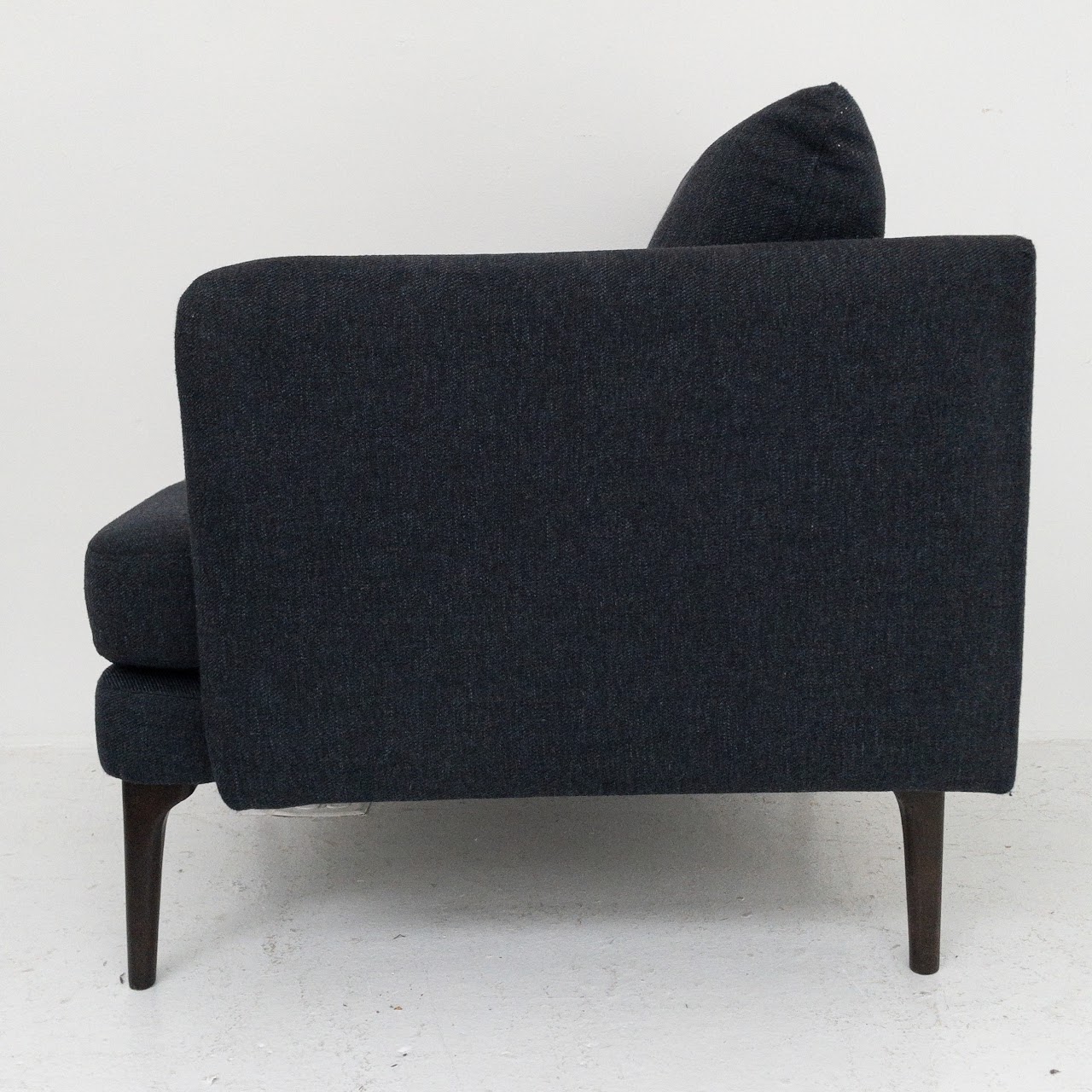 West Elm Navy Auburn Chair