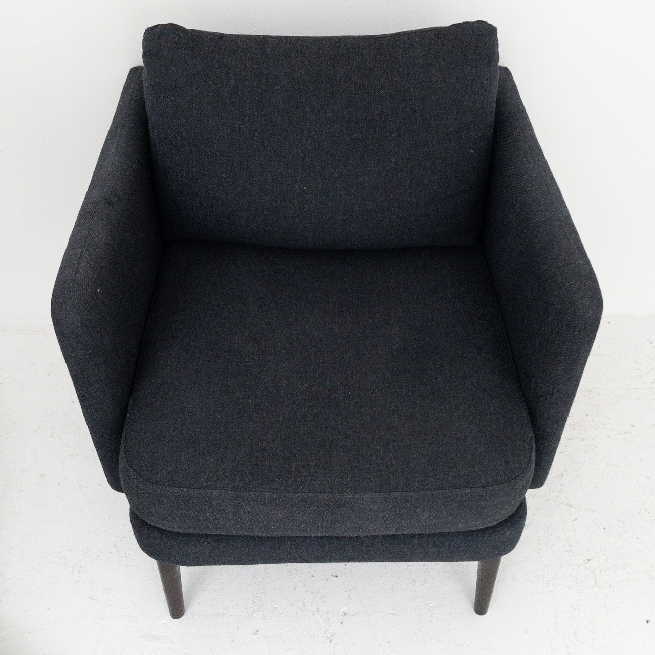 West Elm Navy Auburn Chair