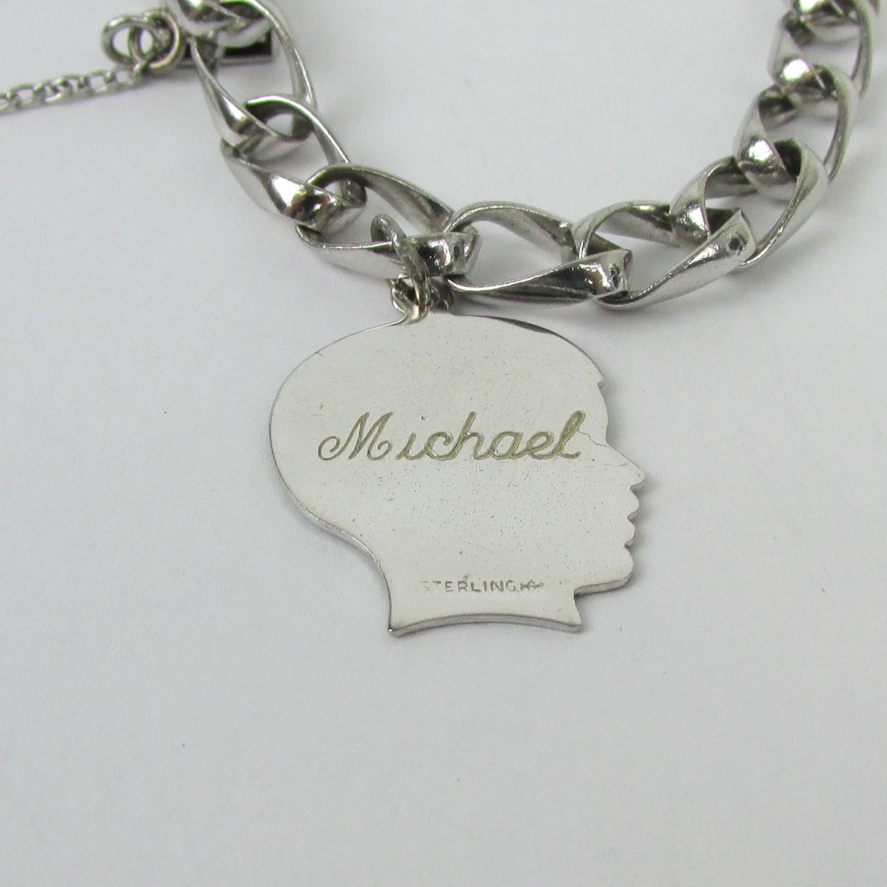 Sterling Silver Silhouette Charm Bracelet