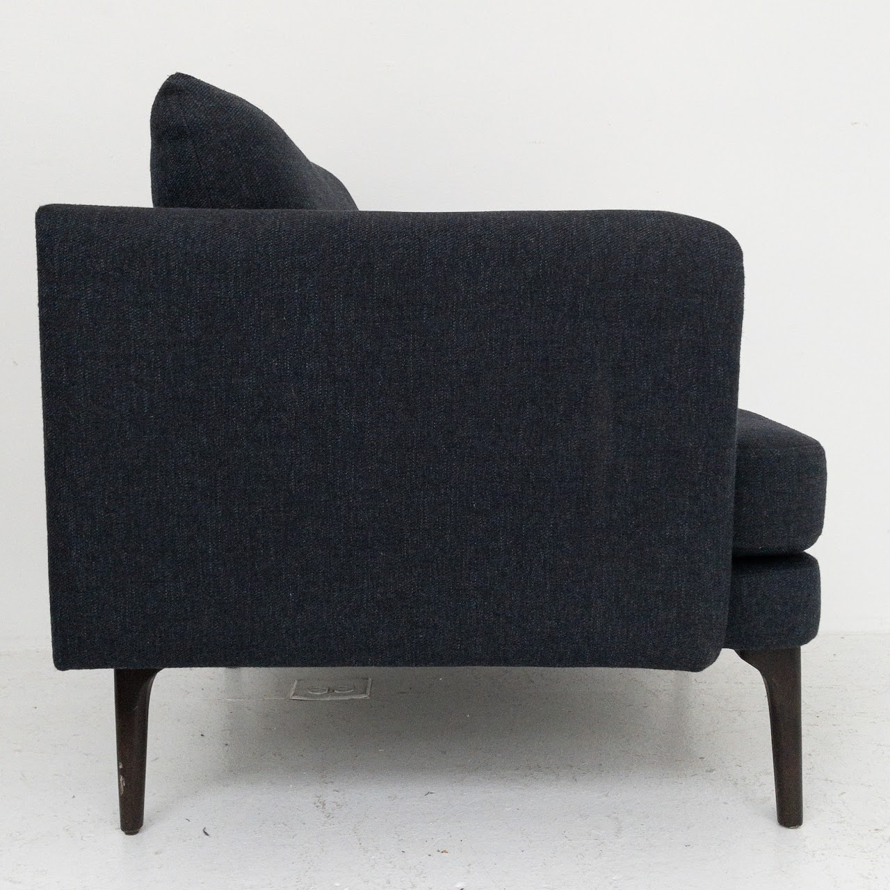 West Elm Navy Auburn Chair