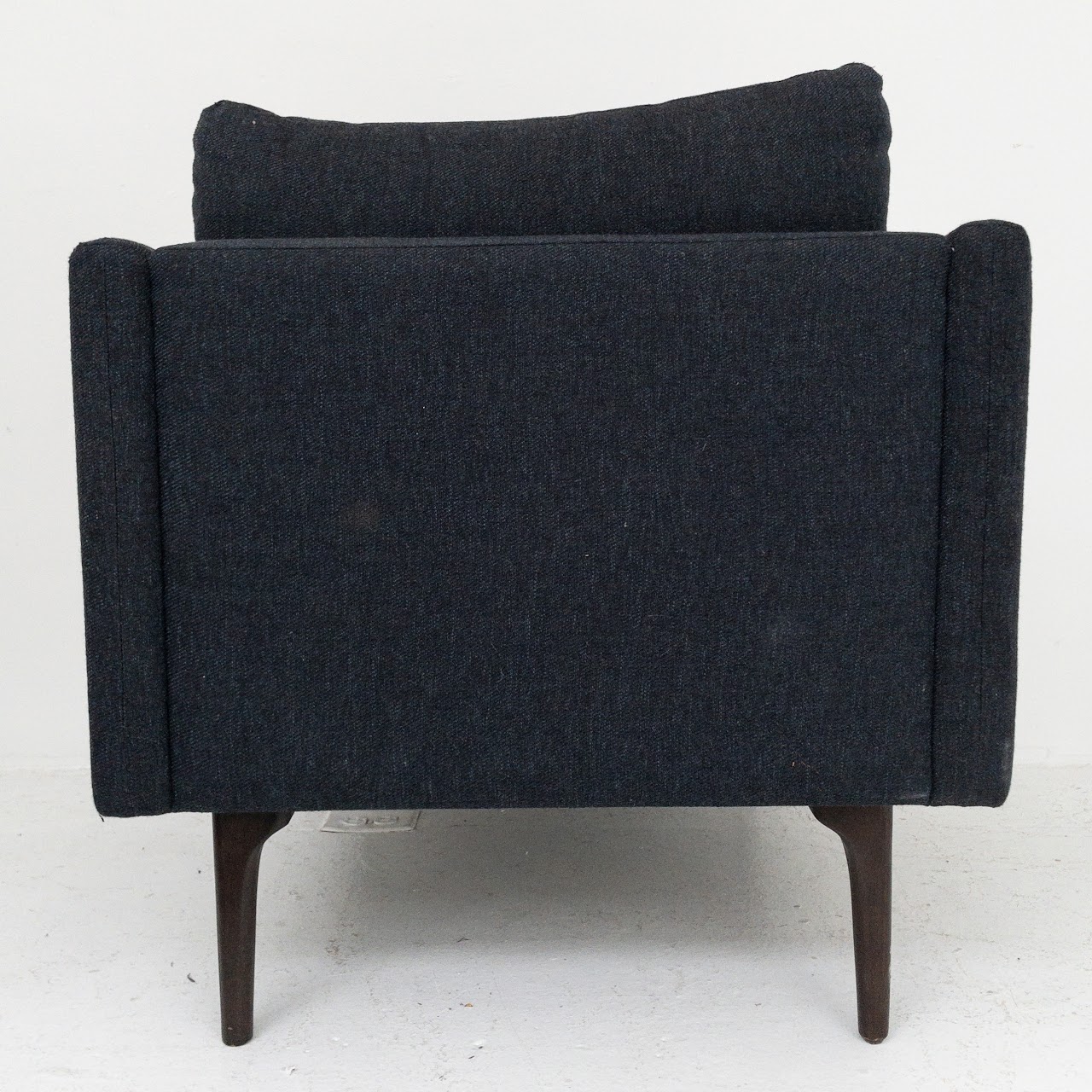 West Elm Navy Auburn Chair