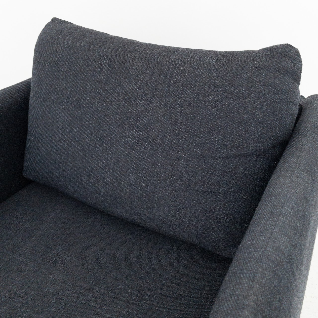 West Elm Navy Auburn Chair