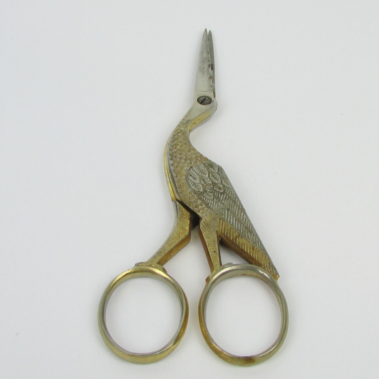 Gerresheim & Sohn Solingen Stork Embroidery Scissors