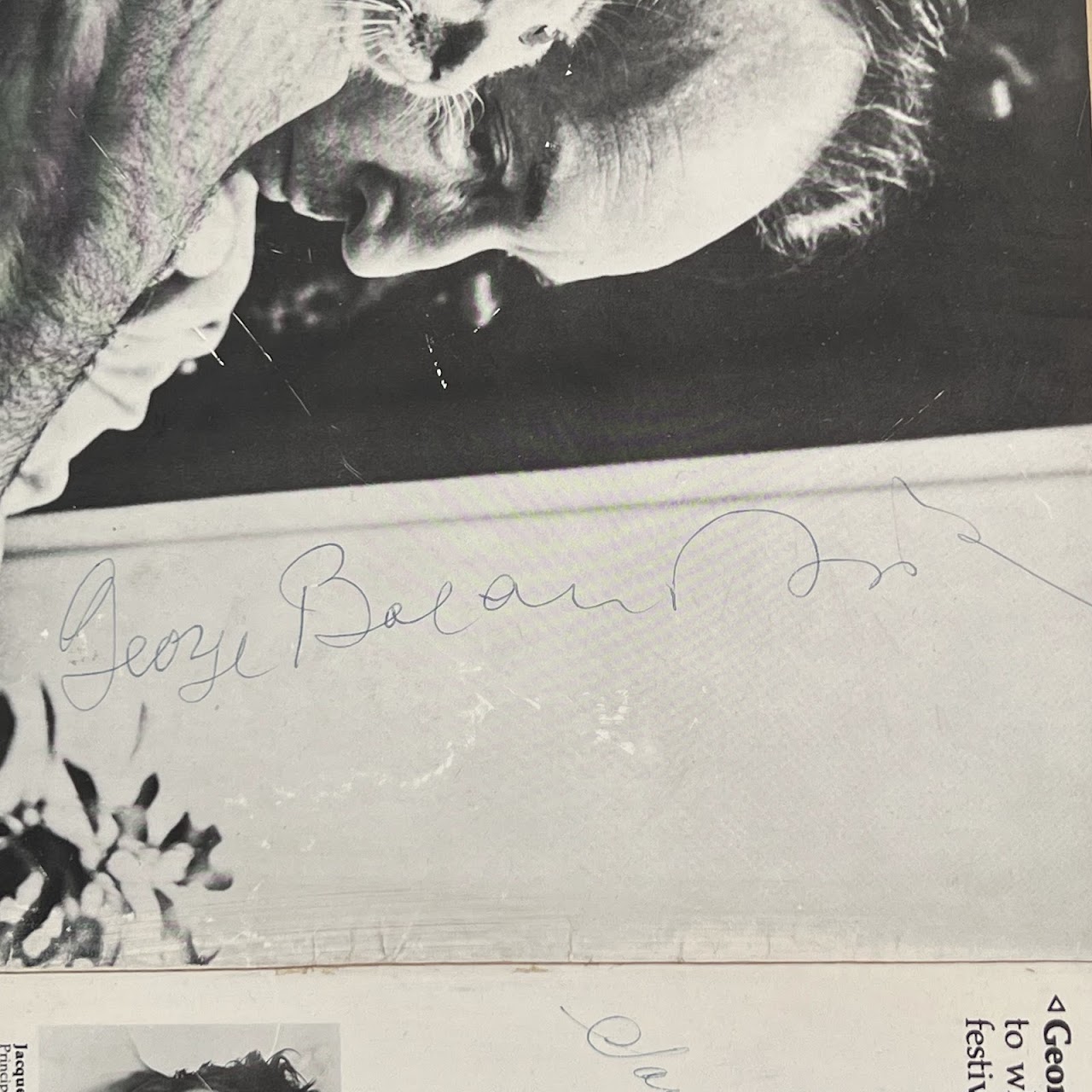 George Balanchine, Mikhail Baryshnikov & NYC Ballet Autographed 1978 Tivoli Festival Program