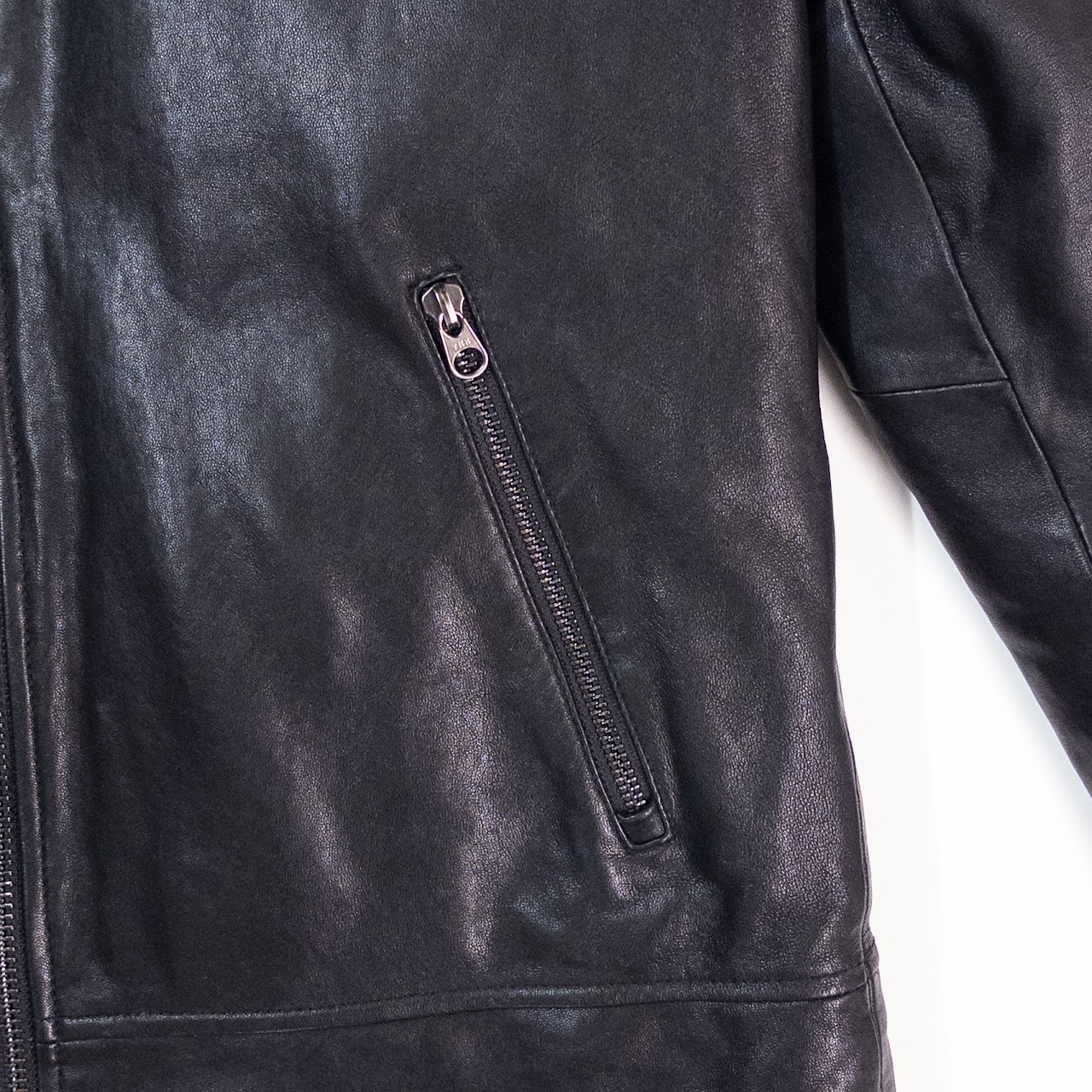 Mackage Insulated Leather Motorcycle Style Jacket