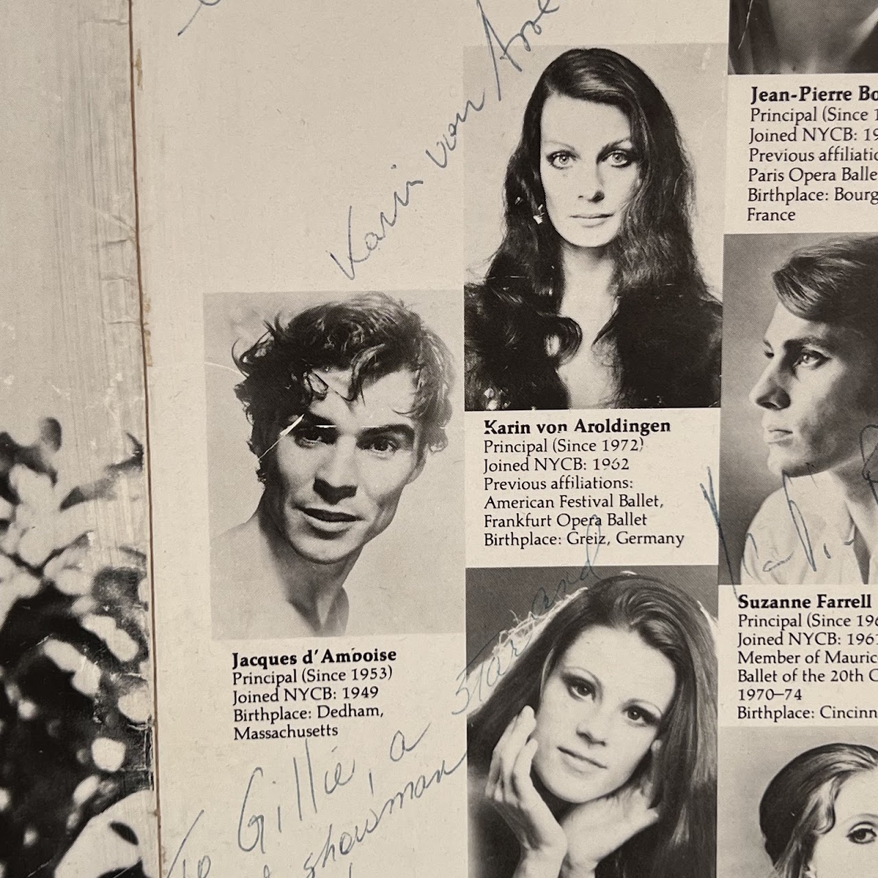 George Balanchine, Mikhail Baryshnikov & NYC Ballet Autographed 1978 Tivoli Festival Program