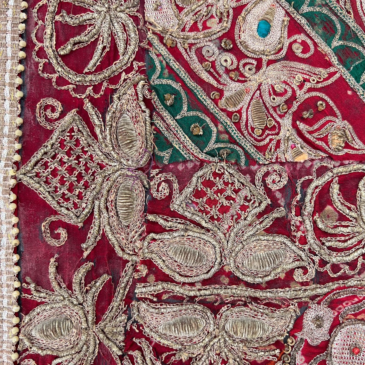 Rajasthani Embroidered Indian Textile