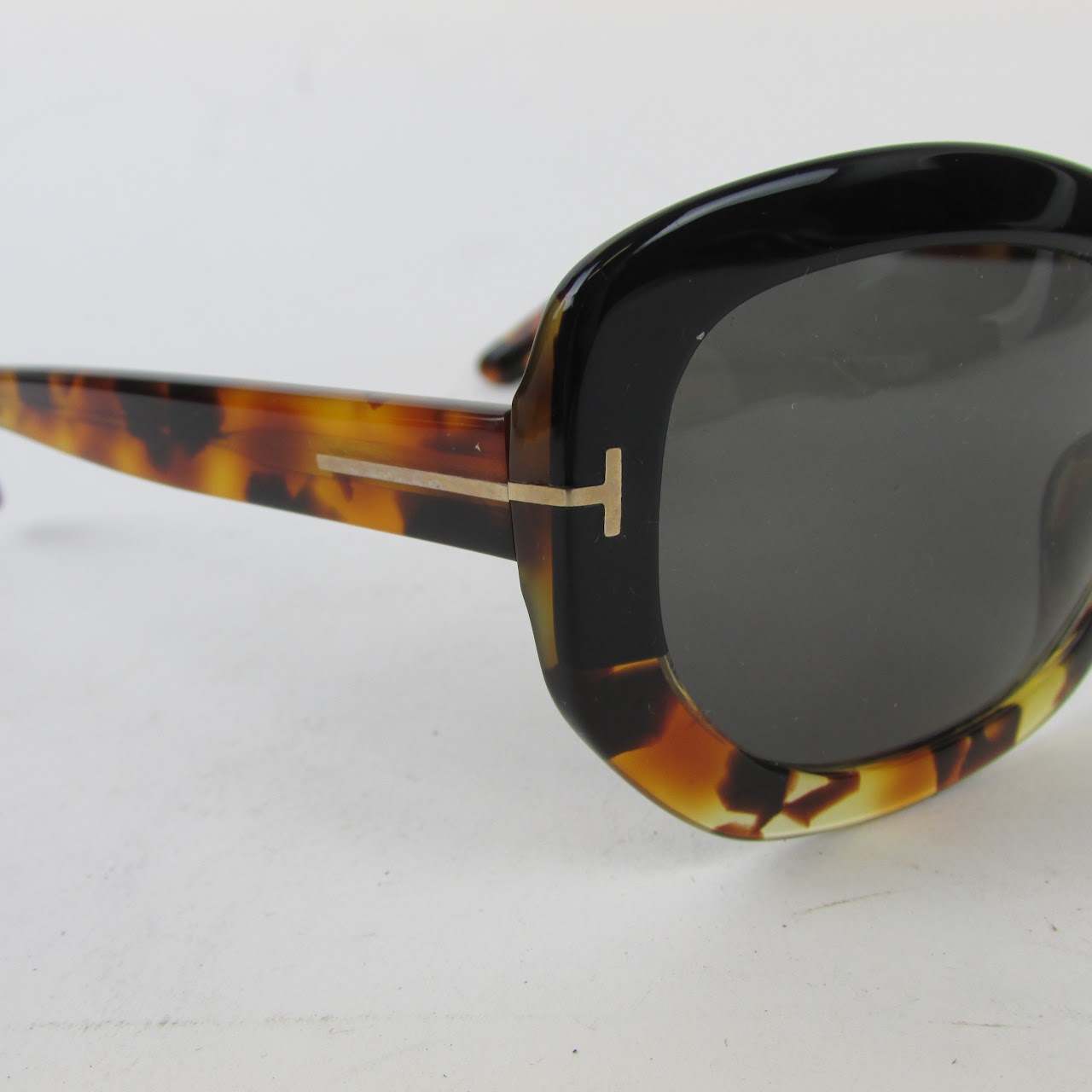 Tom Ford Faux Tortoise Amy Sunglasses