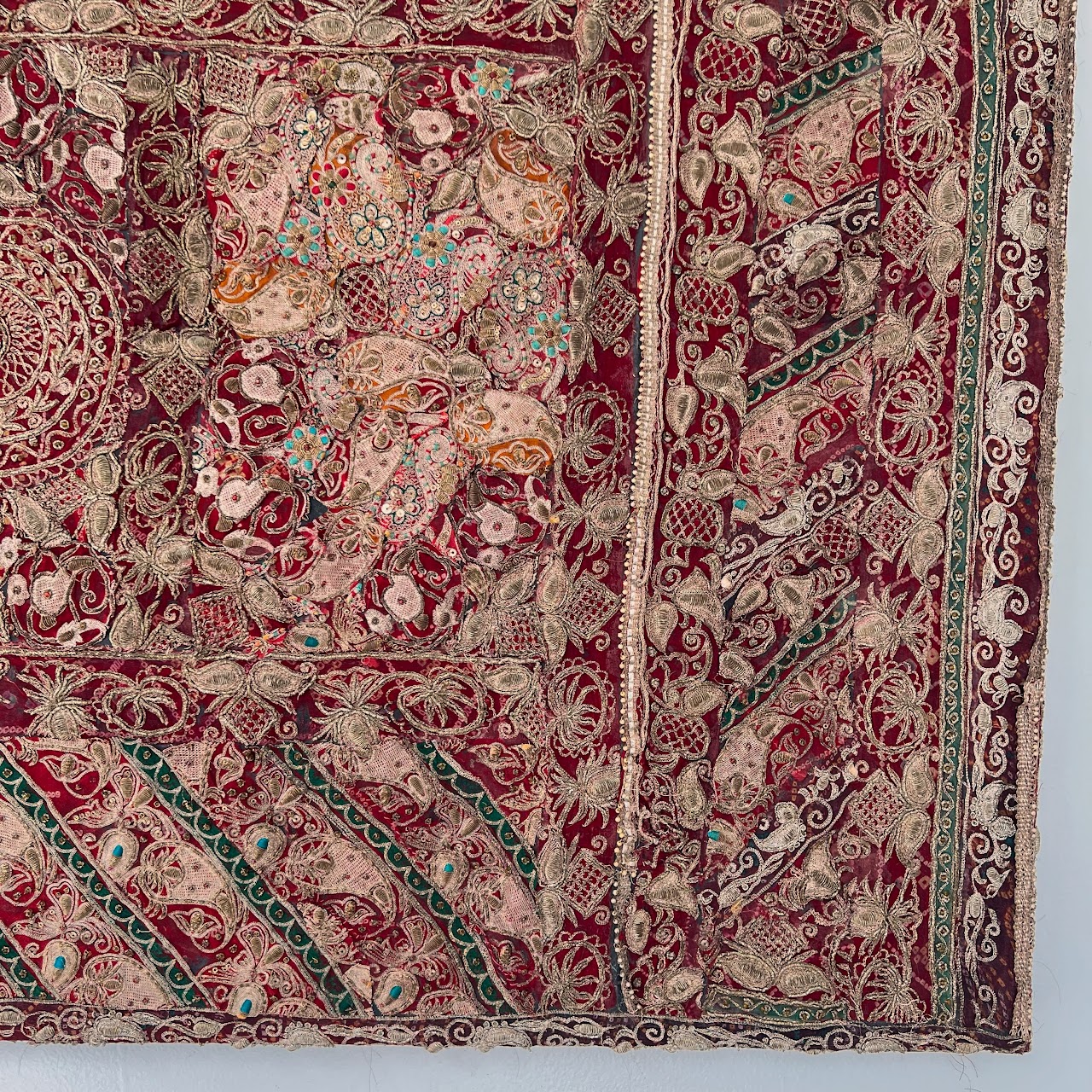 Rajasthani Embroidered Indian Textile