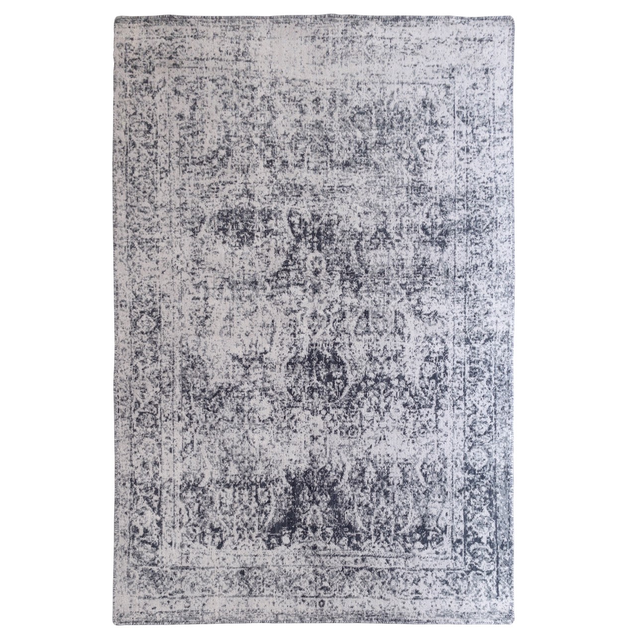 Contemporary Wool Blend Area Rug