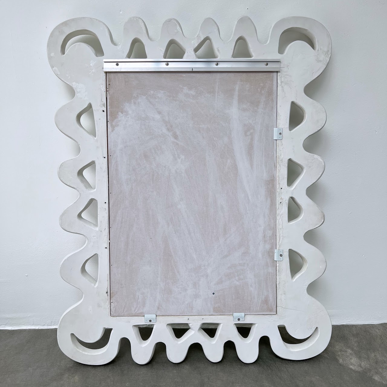 Dorothy Draper Style Plaster Framed Mirror