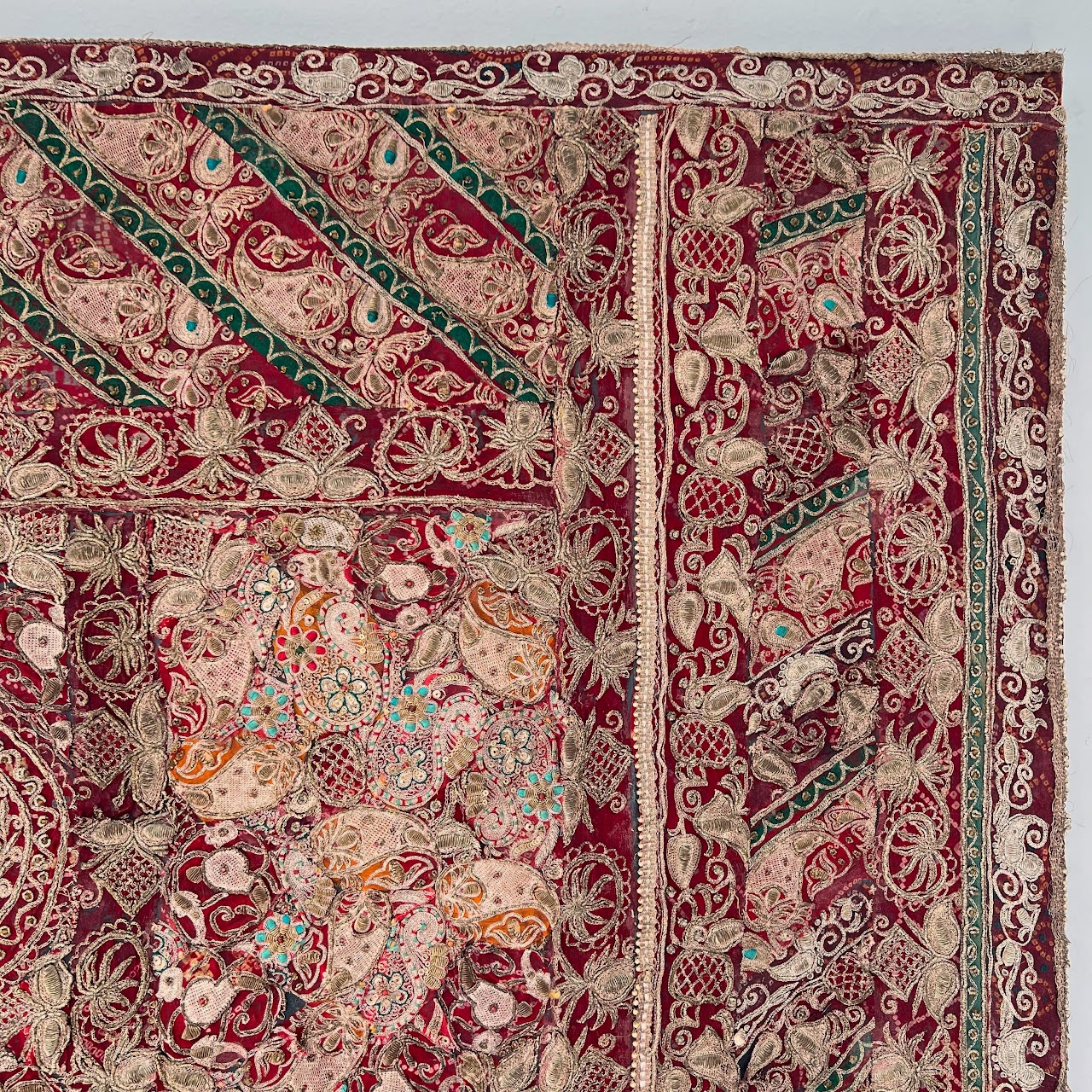 Rajasthani Embroidered Indian Textile