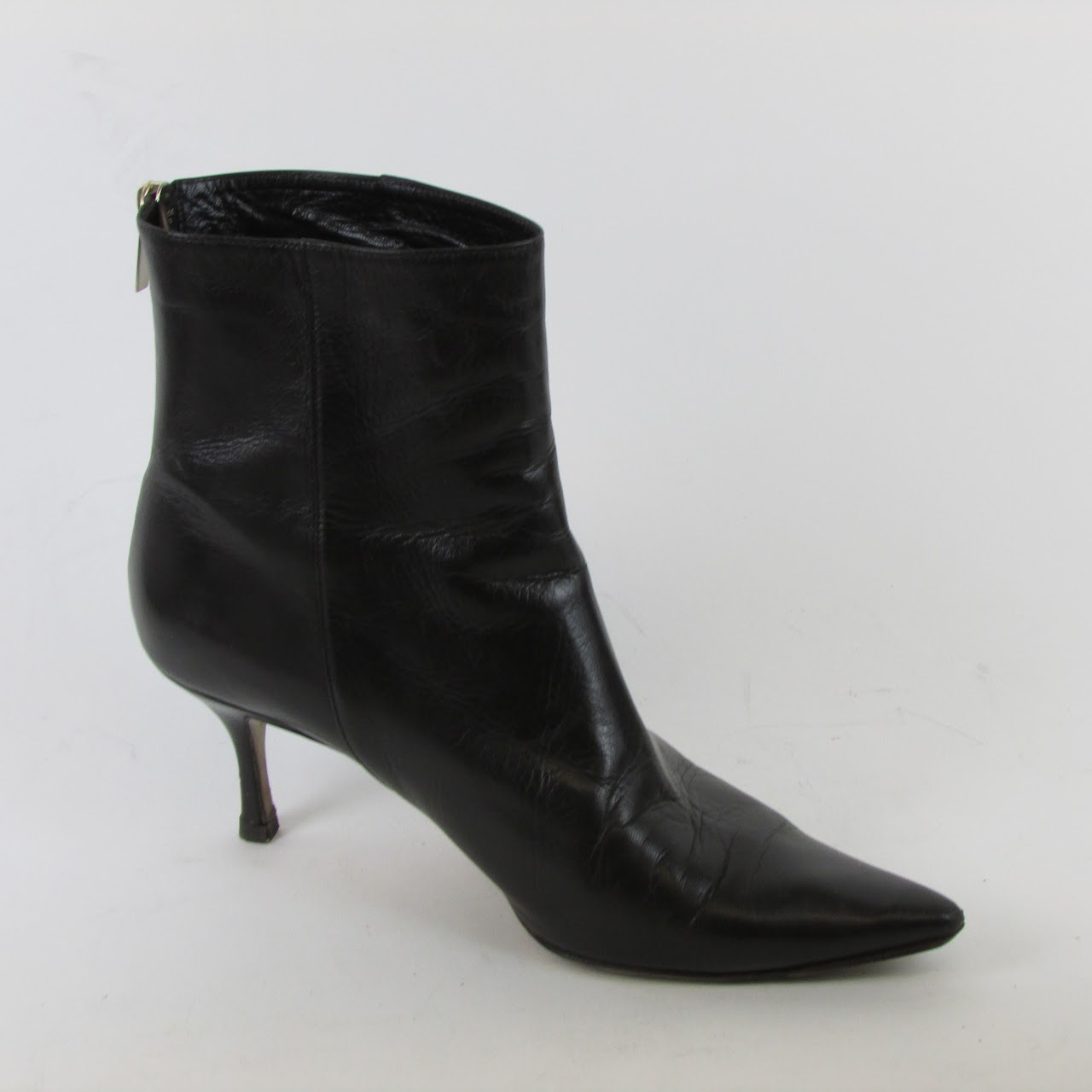 Jimmy Choo Brown Kid Leather Boots