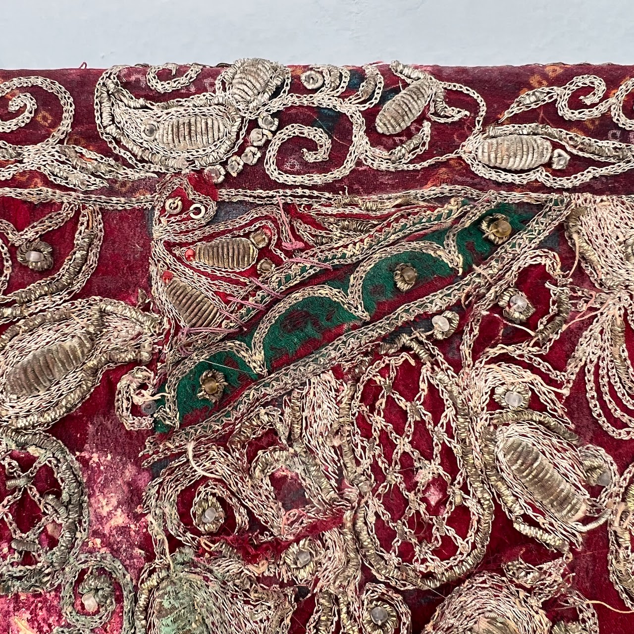 Rajasthani Embroidered Indian Textile