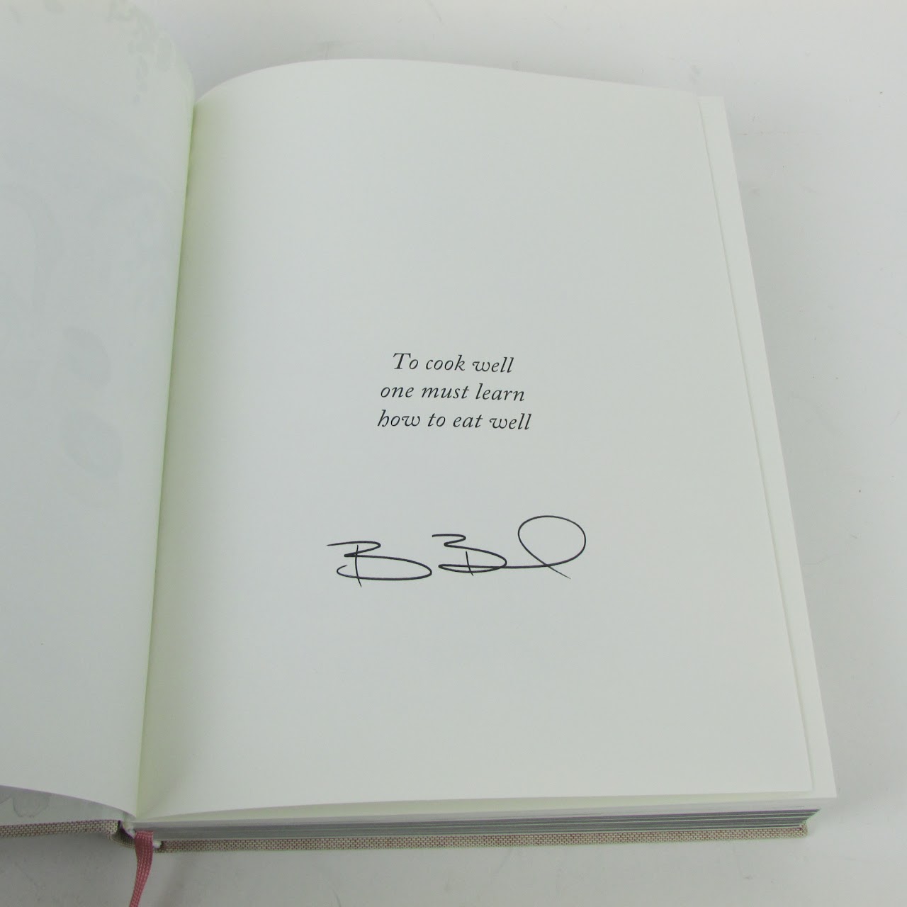 Bo Bech  'In My Blood' SIGNED Book