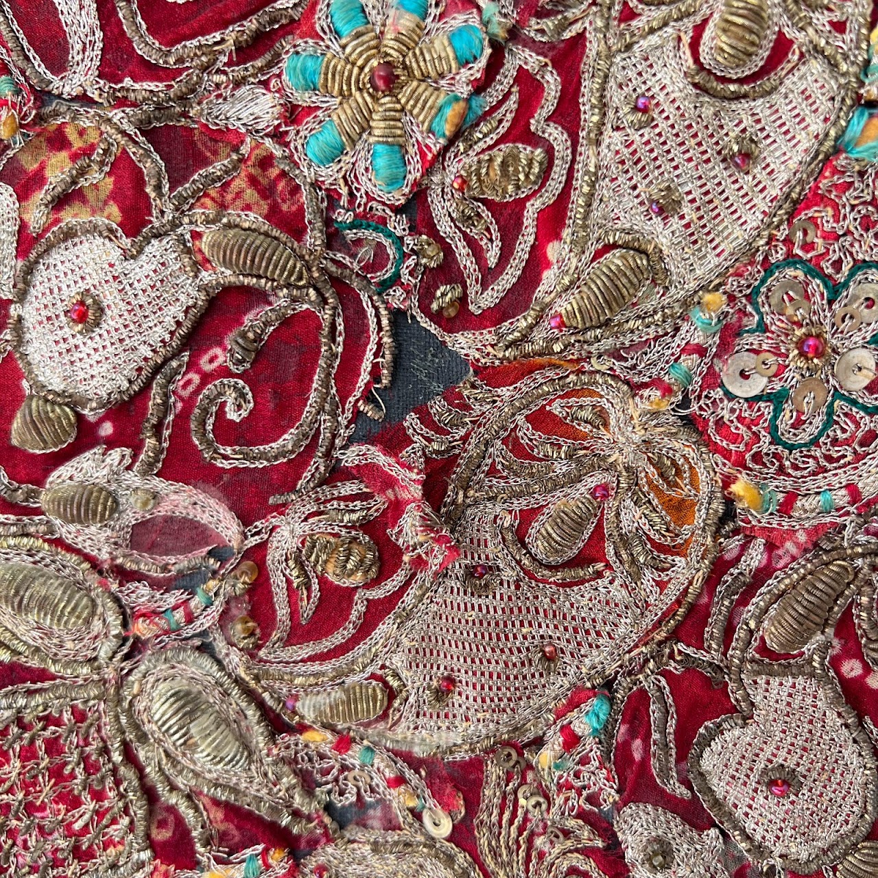 Rajasthani Embroidered Indian Textile