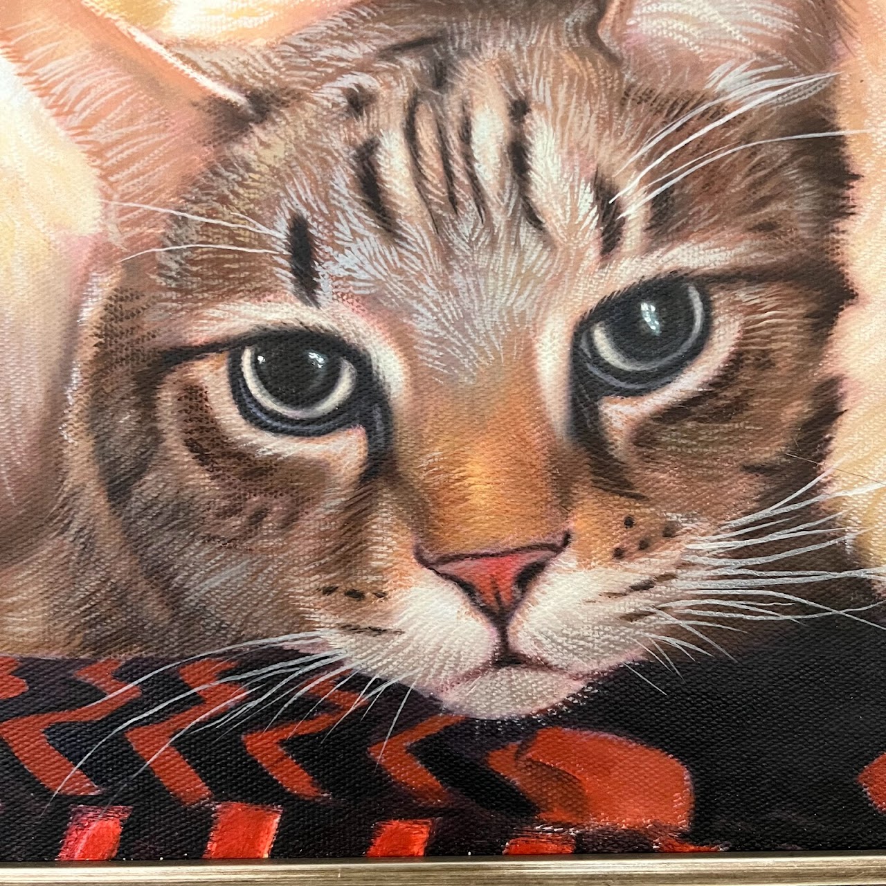 Cat Portrait Painting