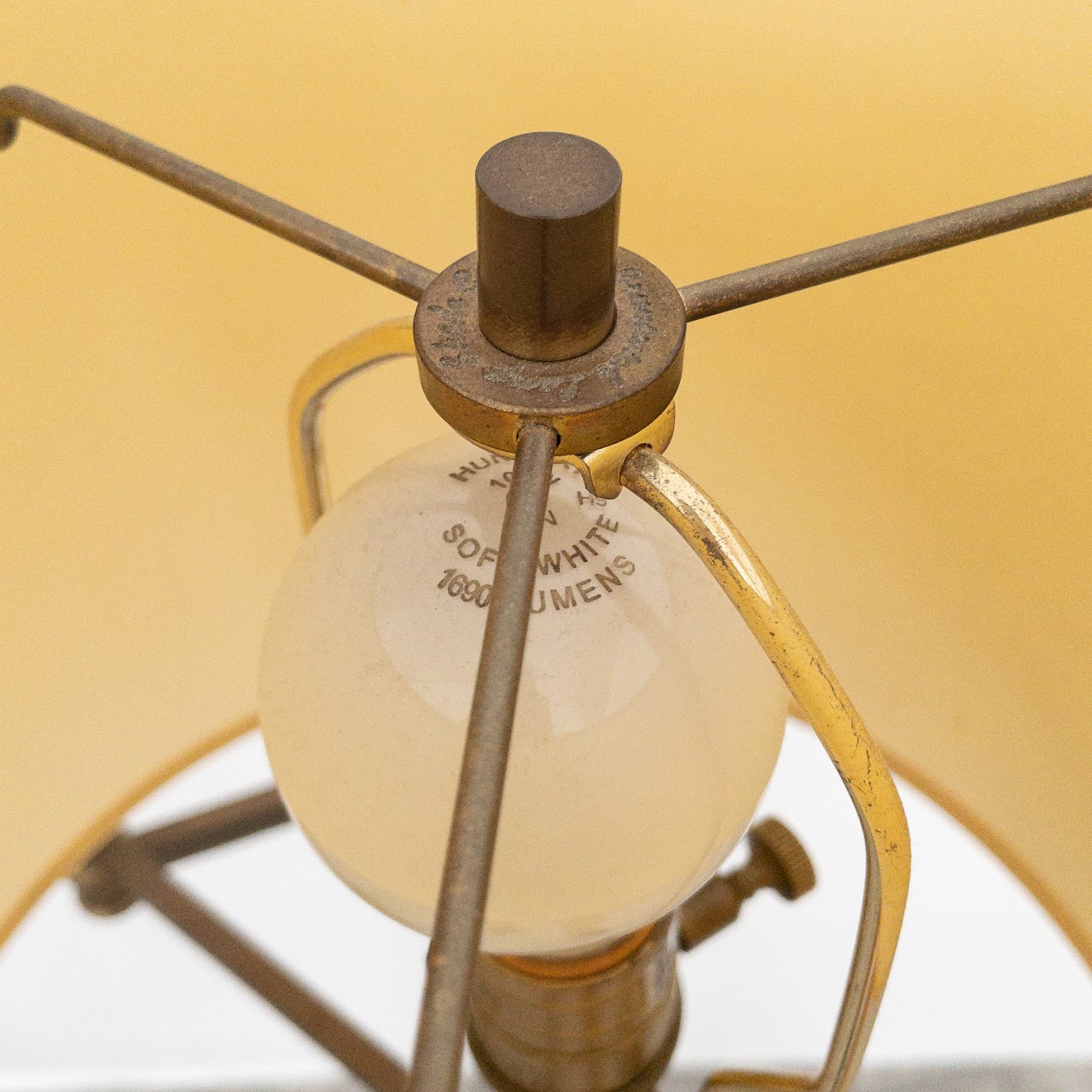 Restoration Hardware Swing-Arm Brass Floor Lamp Pair