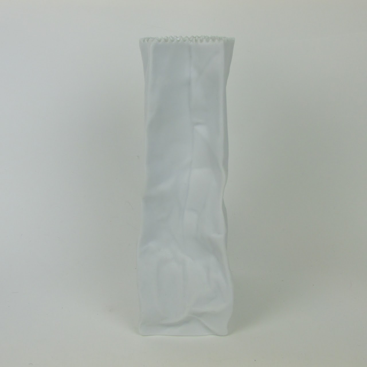 Rosenthal "Do Not Litter Collection" Porcelain  Ceramic Bag