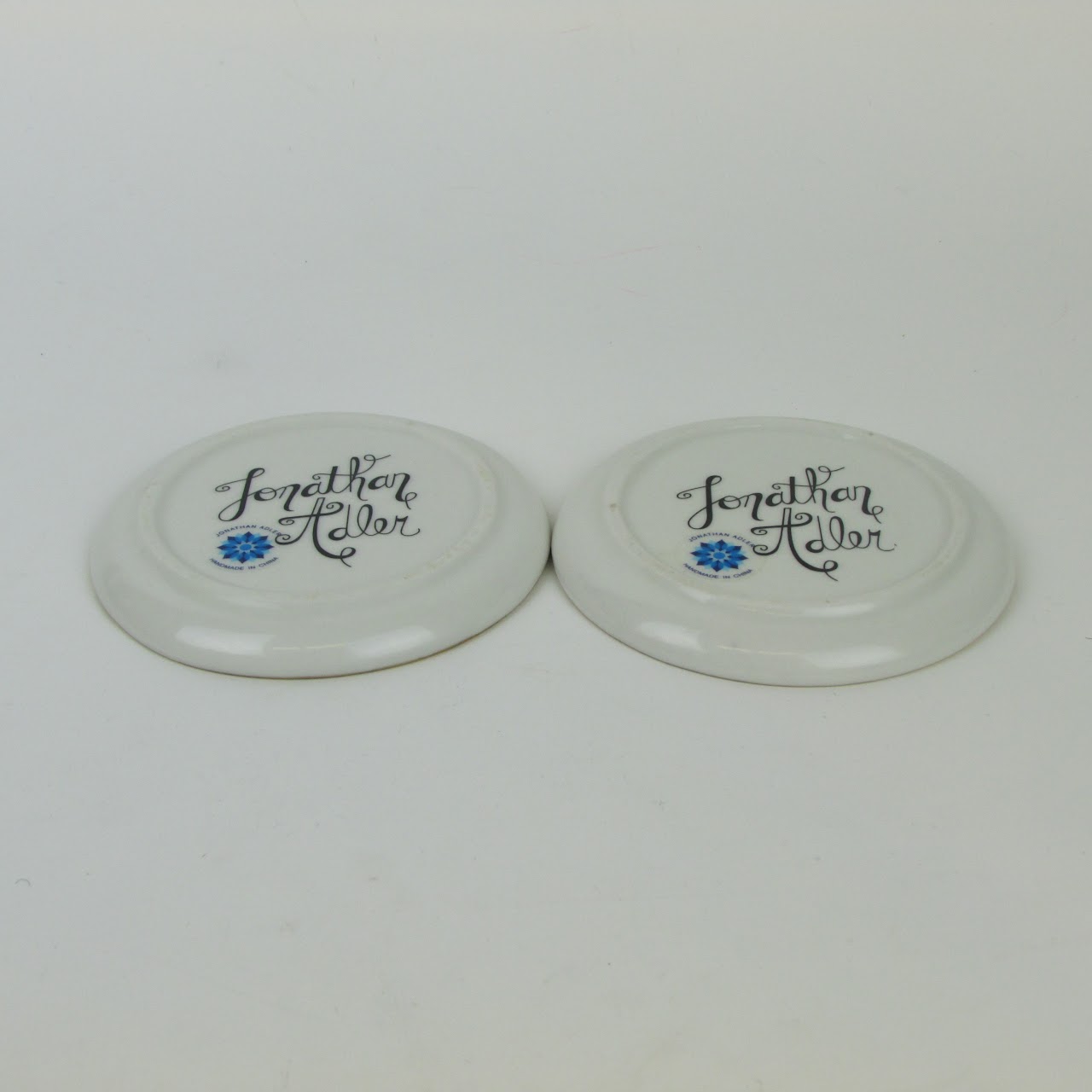 Jonathan Adler Cock/Tail Porcelain Coasters