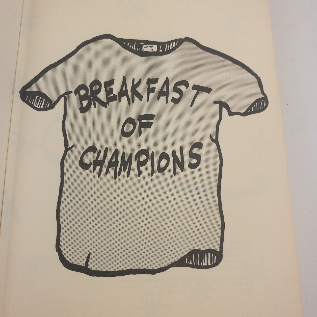 Kurt Vonnegut, Jr. 'Breakfast of Champions' First Edition, First Printing Book