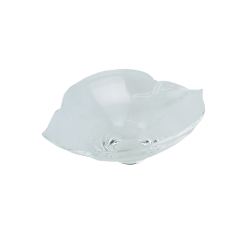 Steuben Crystal Calyx Leaf Bowl