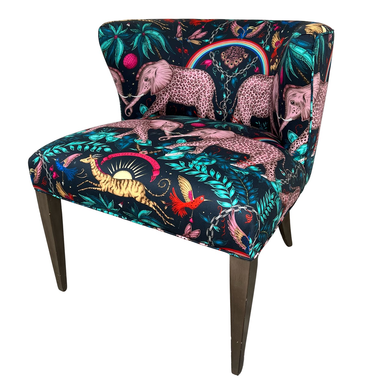 Emma J Shipley Zambezi Upholstered 32" Shelter Back Chair