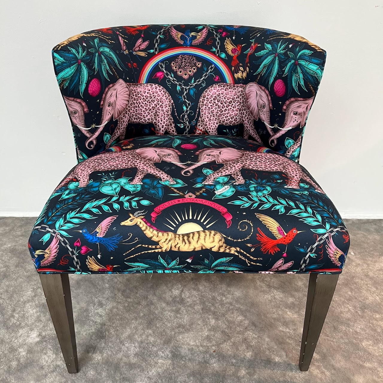 Emma J Shipley Zambezi Upholstered 32" Shelter Back Chair