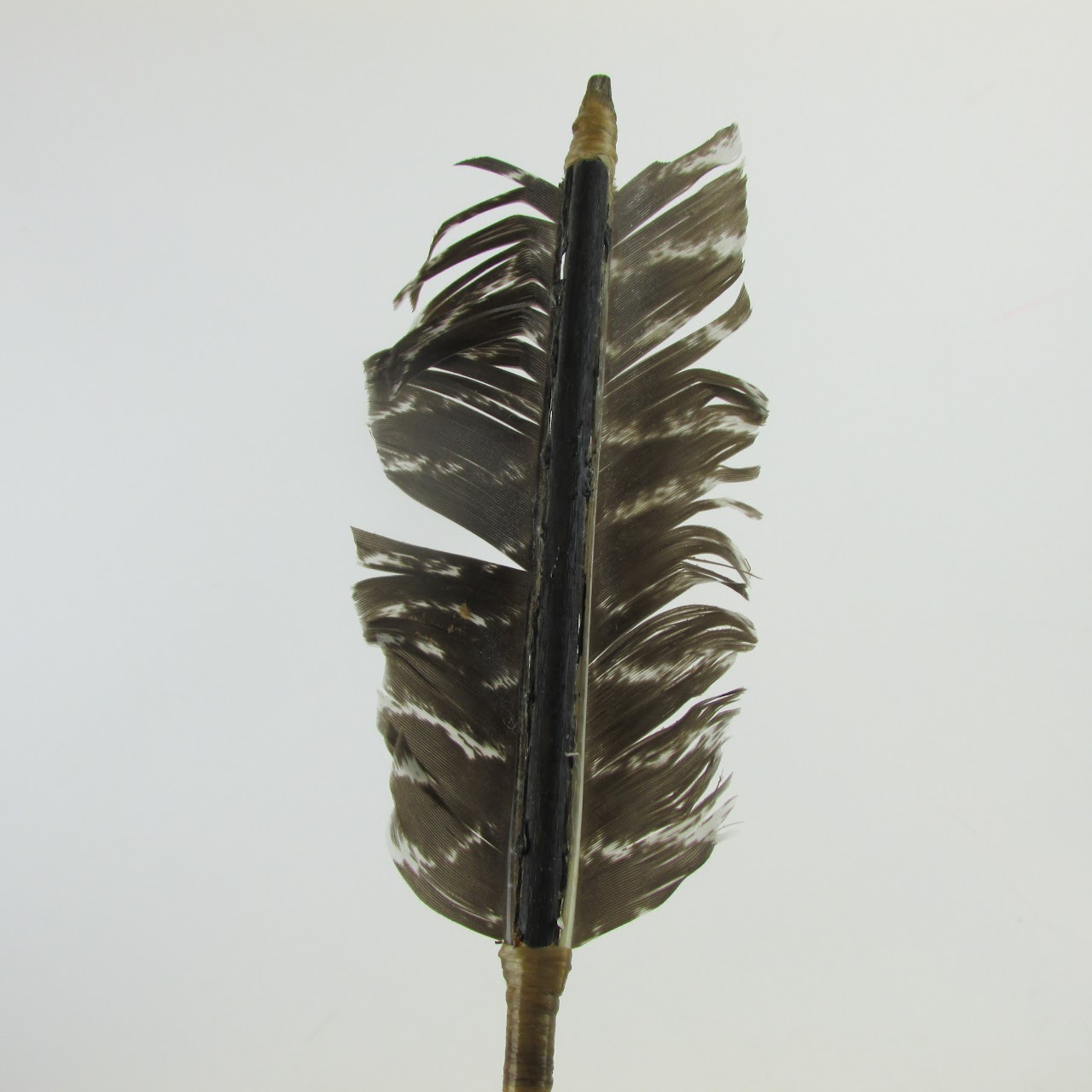 Leather & Fur Quiver with Arrow & Fan