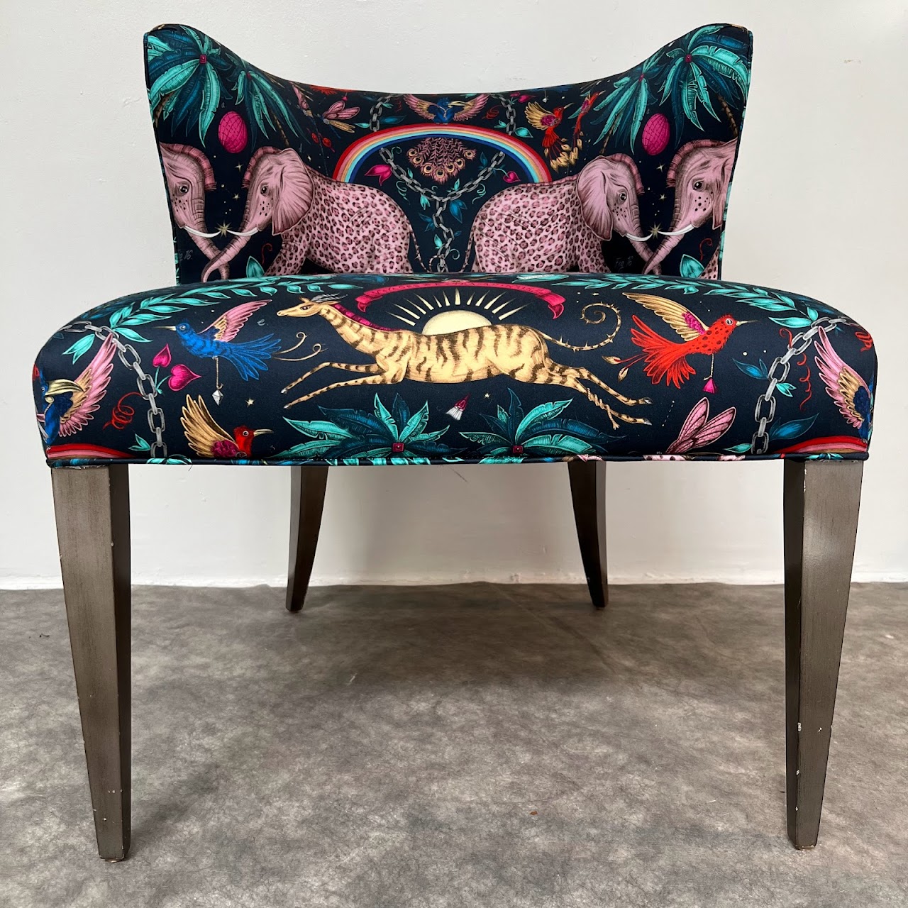 Emma J Shipley Zambezi Upholstered 32" Shelter Back Chair