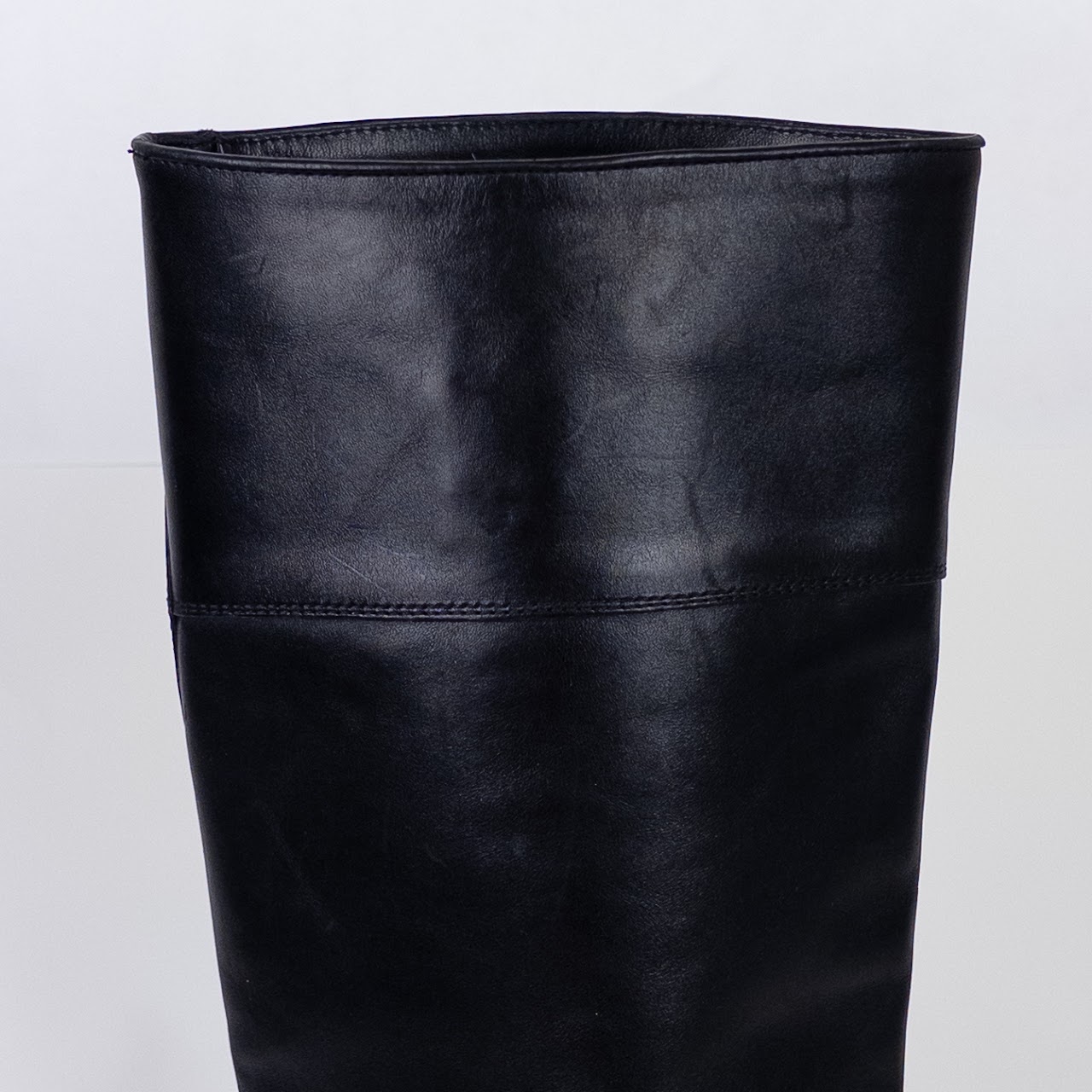 Prada Leather Calf High Boots