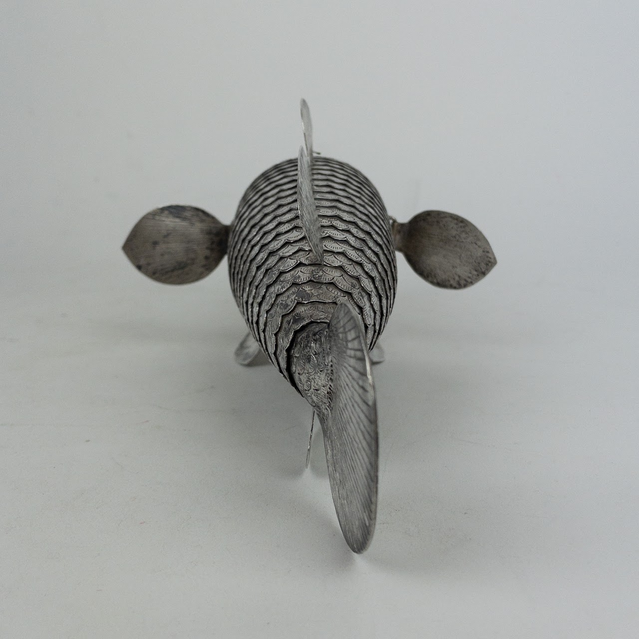 Cambodian Silver Plated Large Articulated Fish