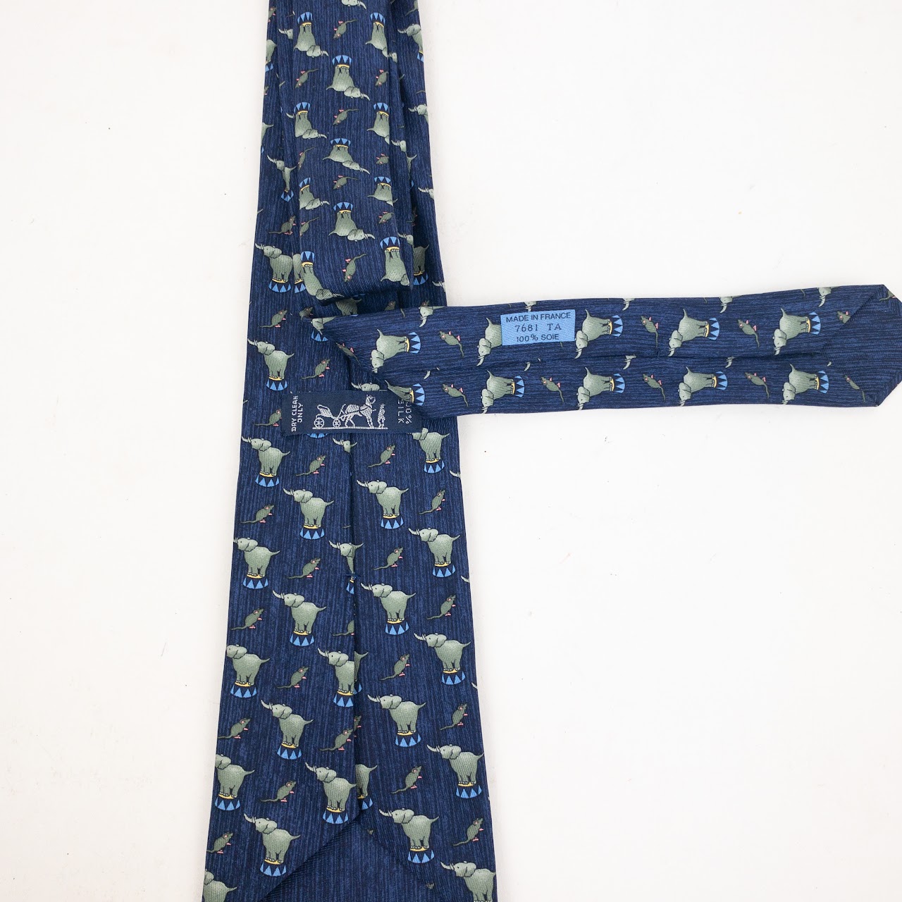 Hermès Circus Elephant Tie