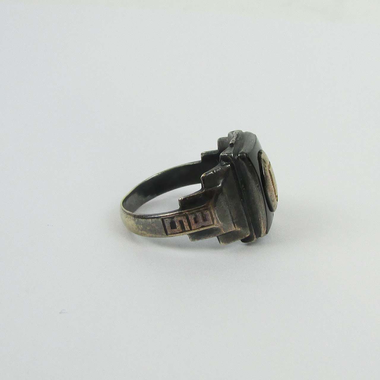 10K Gold & Onyx Jostens Ring