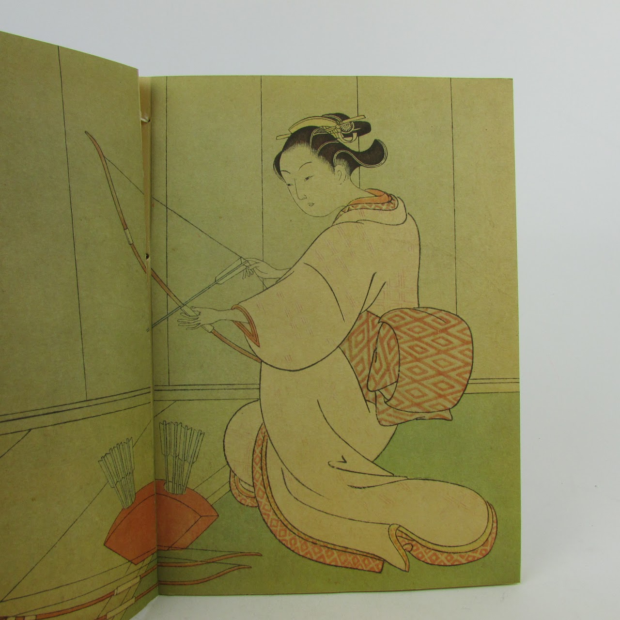 Harunobu Japanese Art Plate Book